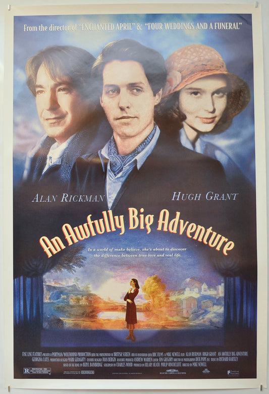 An Awfully Big Adventure Original One Sheet Poster - Film Poster - Movie Poster