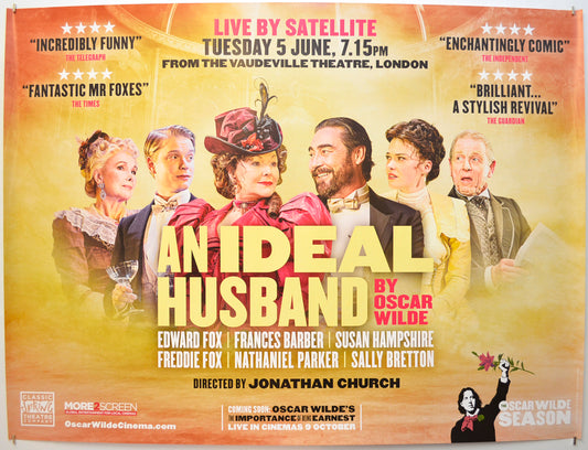 An Ideal Husband Original Quad Poster - Film Poster - Movie Poster