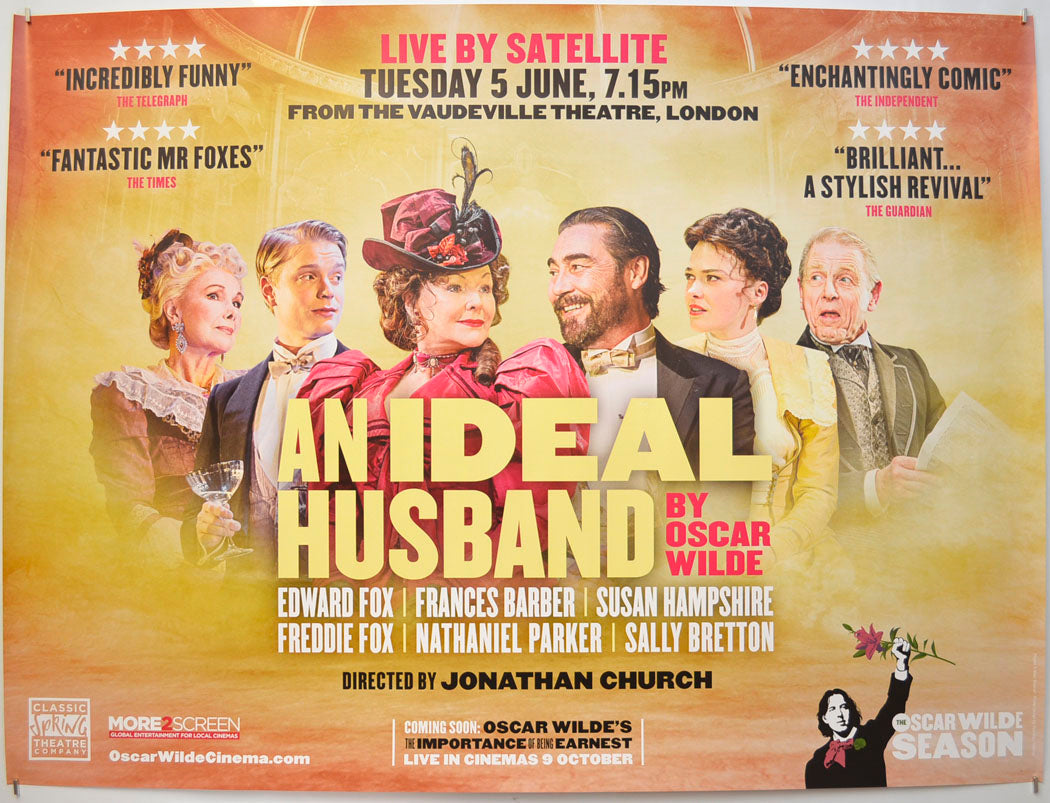 An Ideal Husband Original Quad Poster - Film Poster - Movie Poster