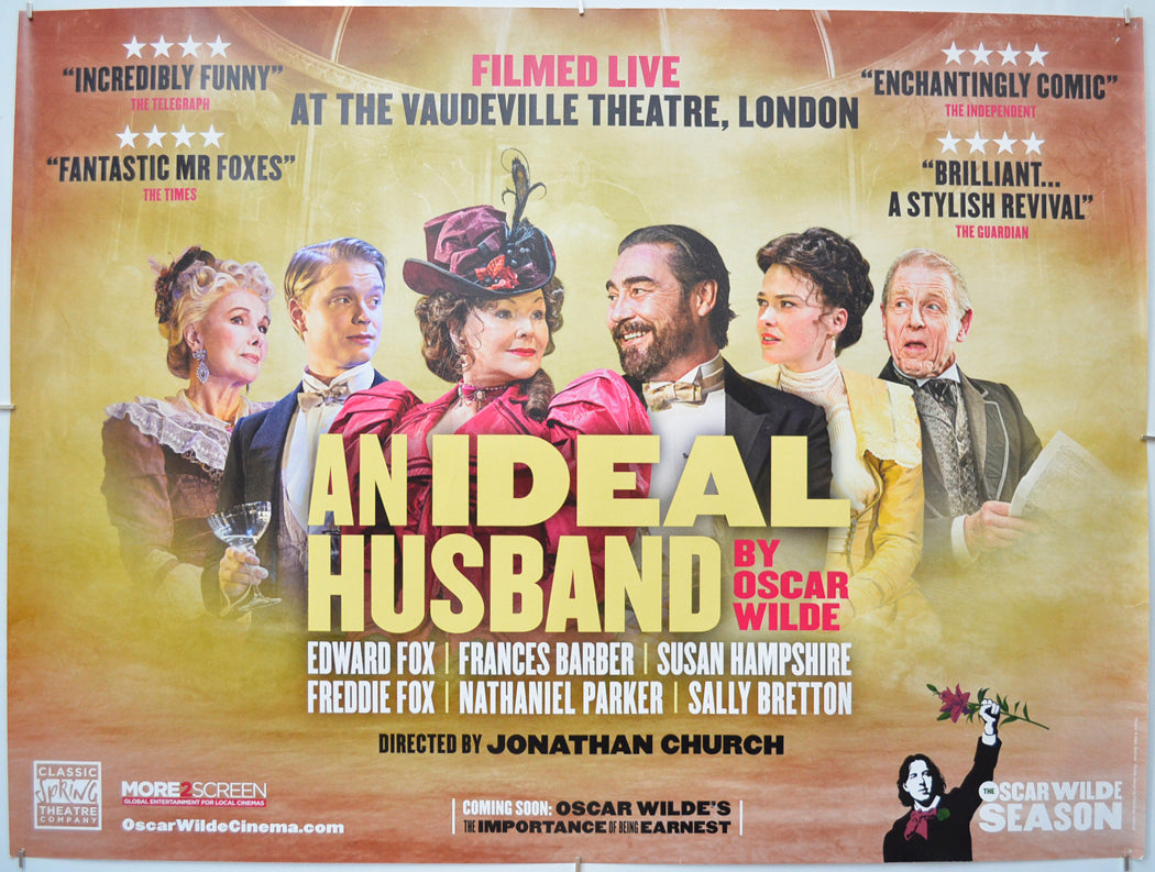 An Ideal Husband - Original Quad Poster - Film Poster - Movie Poster