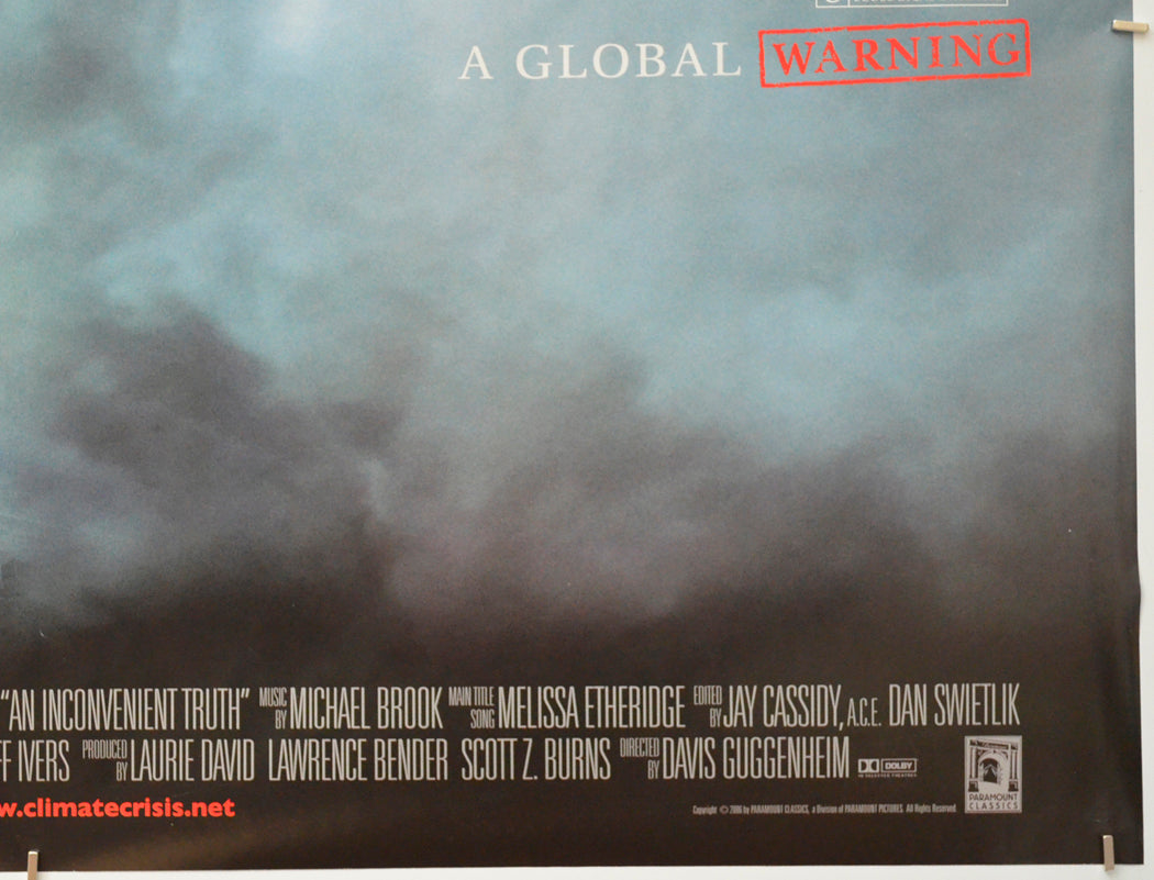 AN INCONVENIENT TRUTH (Bottom Right) Cinema Quad Movie Poster 