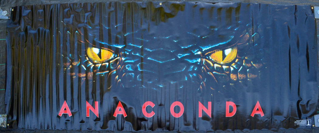 Anaconda - Original Cinema Banner - Film Banner - Movie Banner - Vinyl Banner 