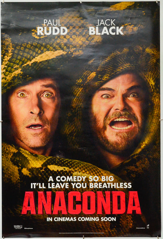 Anaconda - Original One Sheet Poster - Film Poster - Movie Poster 