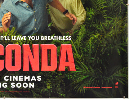 Anaconda (Bottom Right) Cinema Quad Movie Poster 