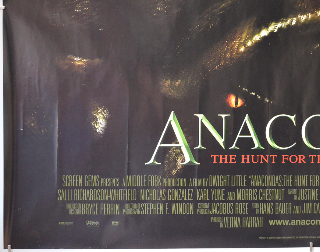 ANACONDAS (Bottom Left) Cinema Quad Movie Poster 