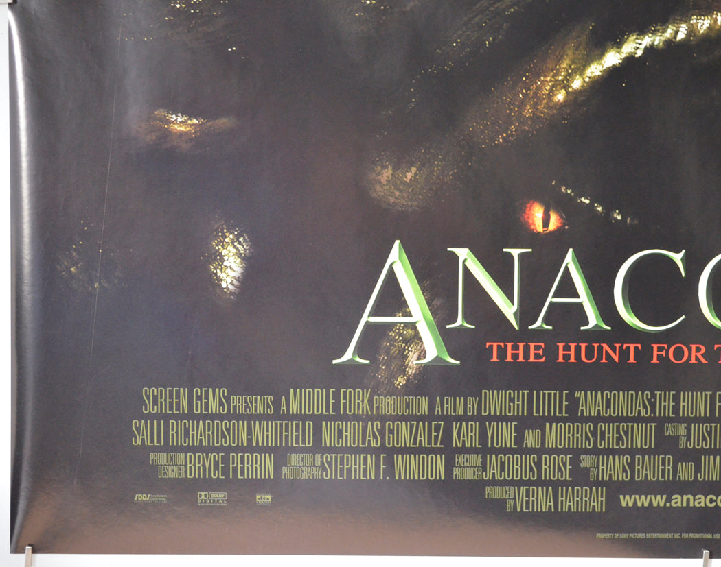 ANACONDAS (Bottom Left) Cinema Quad Movie Poster 