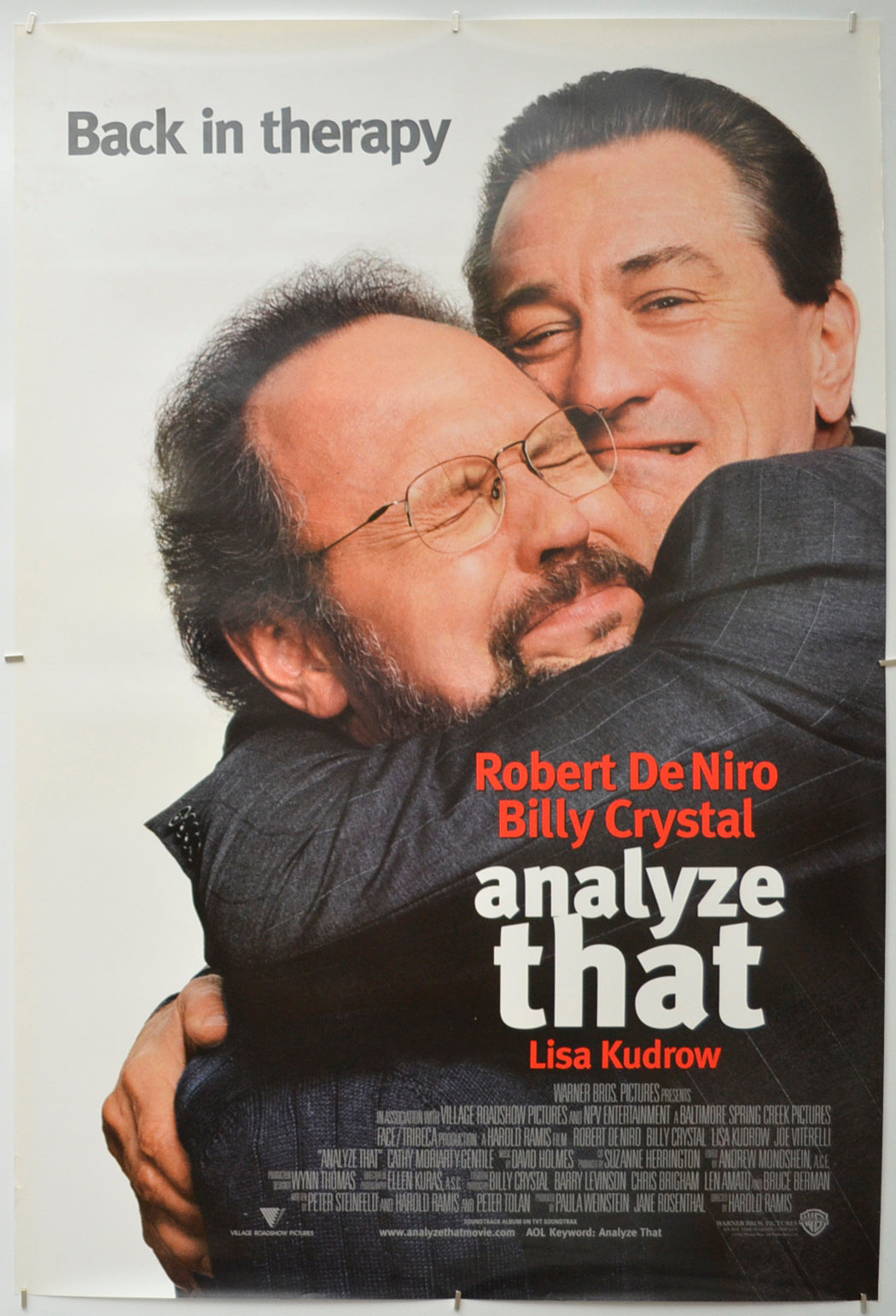 Analyze That   Original One Sheet Poster - Film Poster - Movie Poster