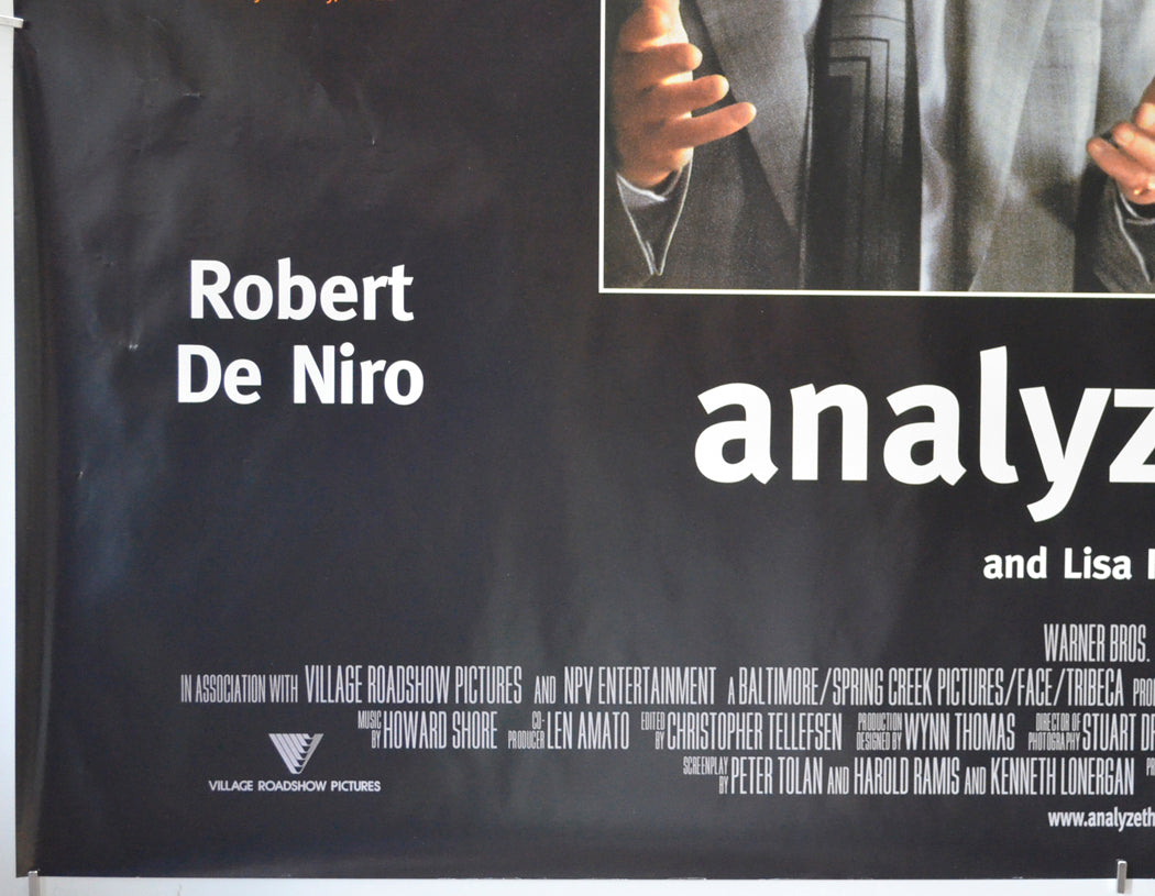 ANALYZE THIS (Bottom Left) Cinema Quad Movie Poster 