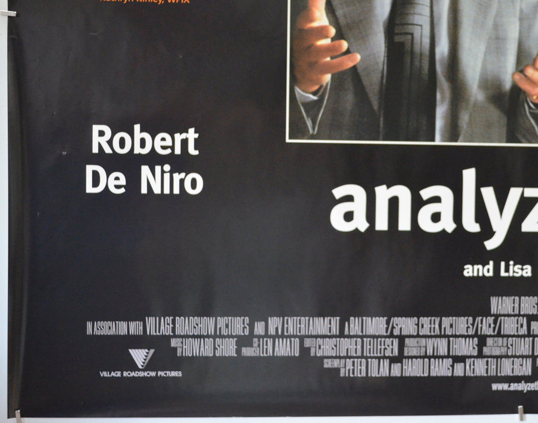 ANALYZE THIS (Bottom Left) Cinema Quad Movie Poster 