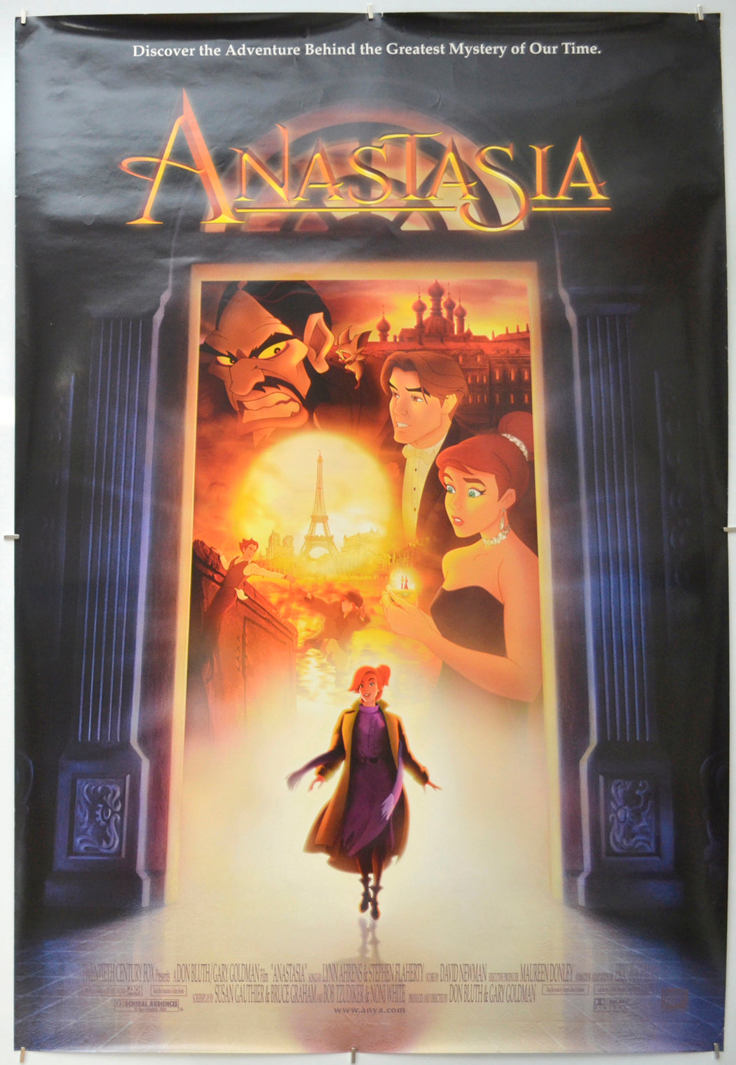 Anastasia  (Canadian Version)   Original One Sheet Poster - Film Poster - Movie Poster