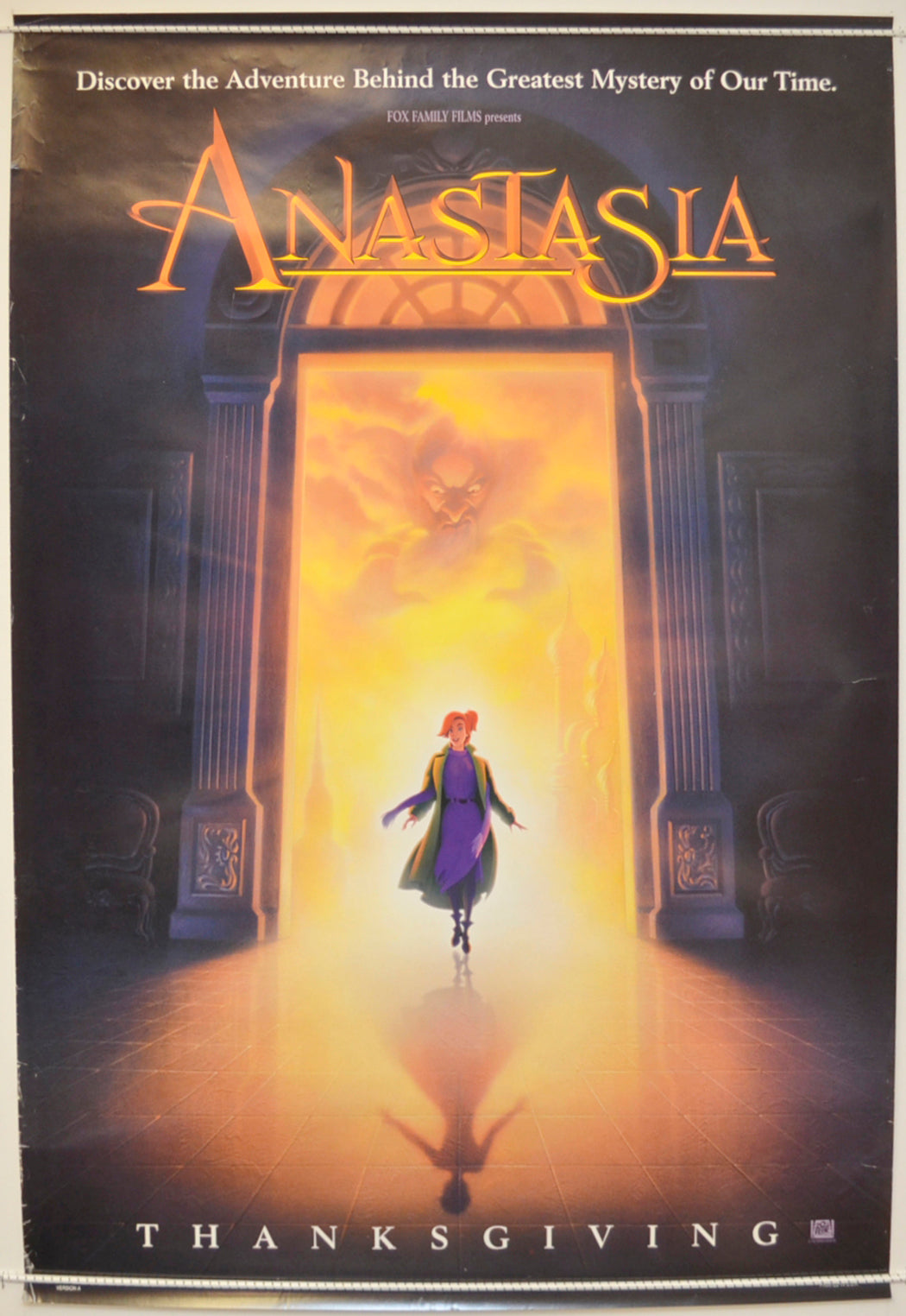 Anastasia  (Teaser / Advance Version)  Original One Sheet Poster - Film Poster - Movie Poster 