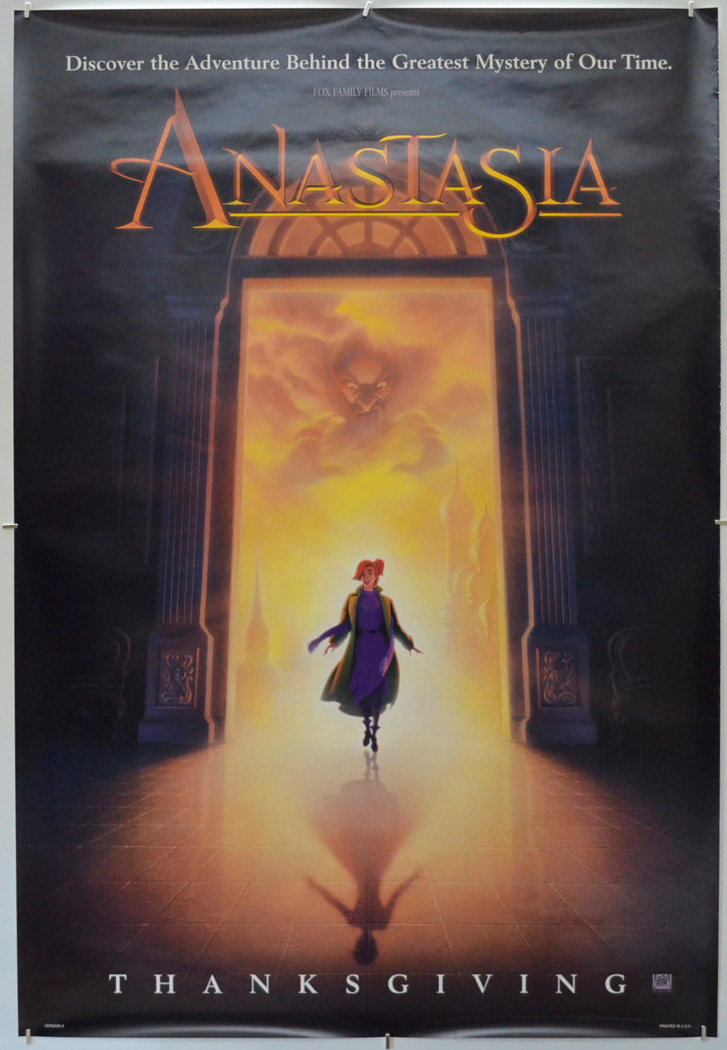 Anastasia (Version A) Original One Sheet Poster - Film Poster - Movie Poster