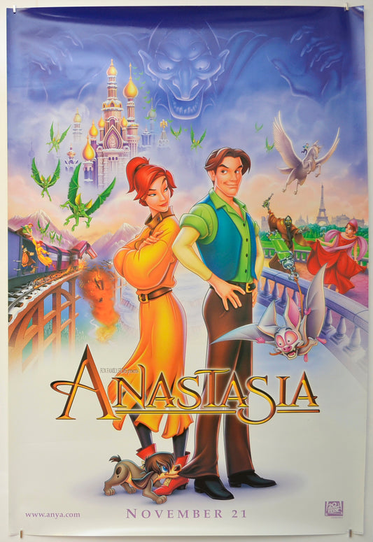 Anastasia  (Version B)   Original One Sheet Poster - Film Poster - Movie Poster