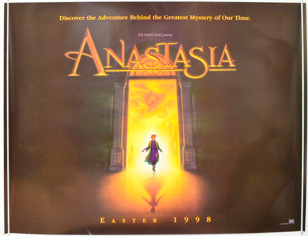 Anastasia  Original British Quad Poster - Film Poster - Movie Poster 