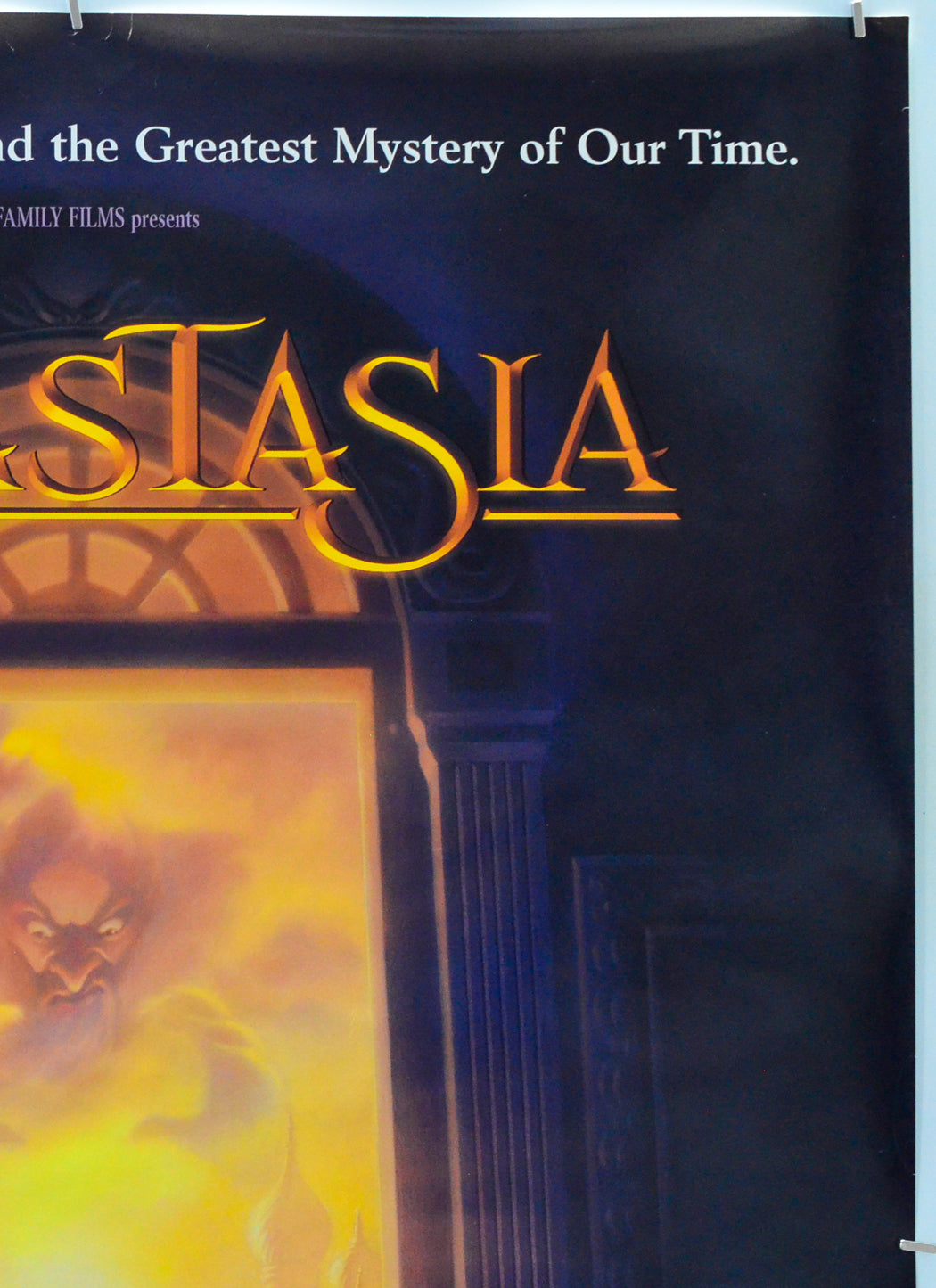 Anastasia (Top Right) Cinema One Sheet Movie Poster 
