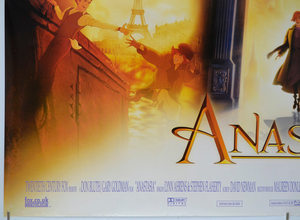 Anastasia (Bottom Left) Cinema Quad Movie Poster 