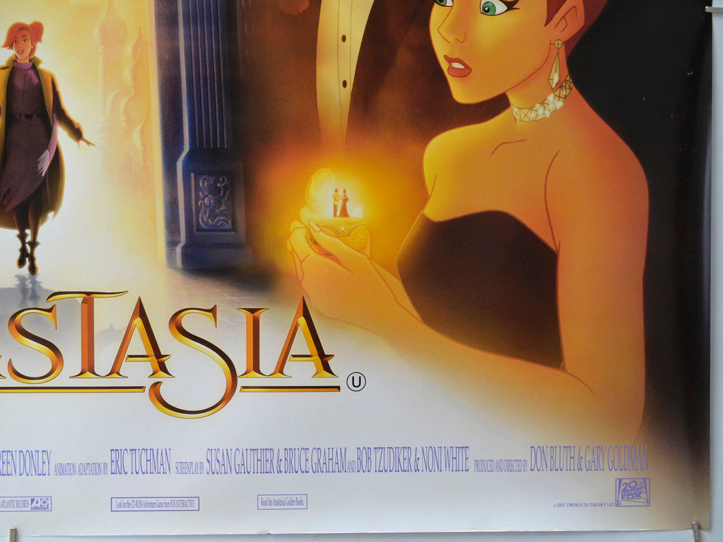 Anastasia (Bottom Right) Cinema Quad Movie Poster 