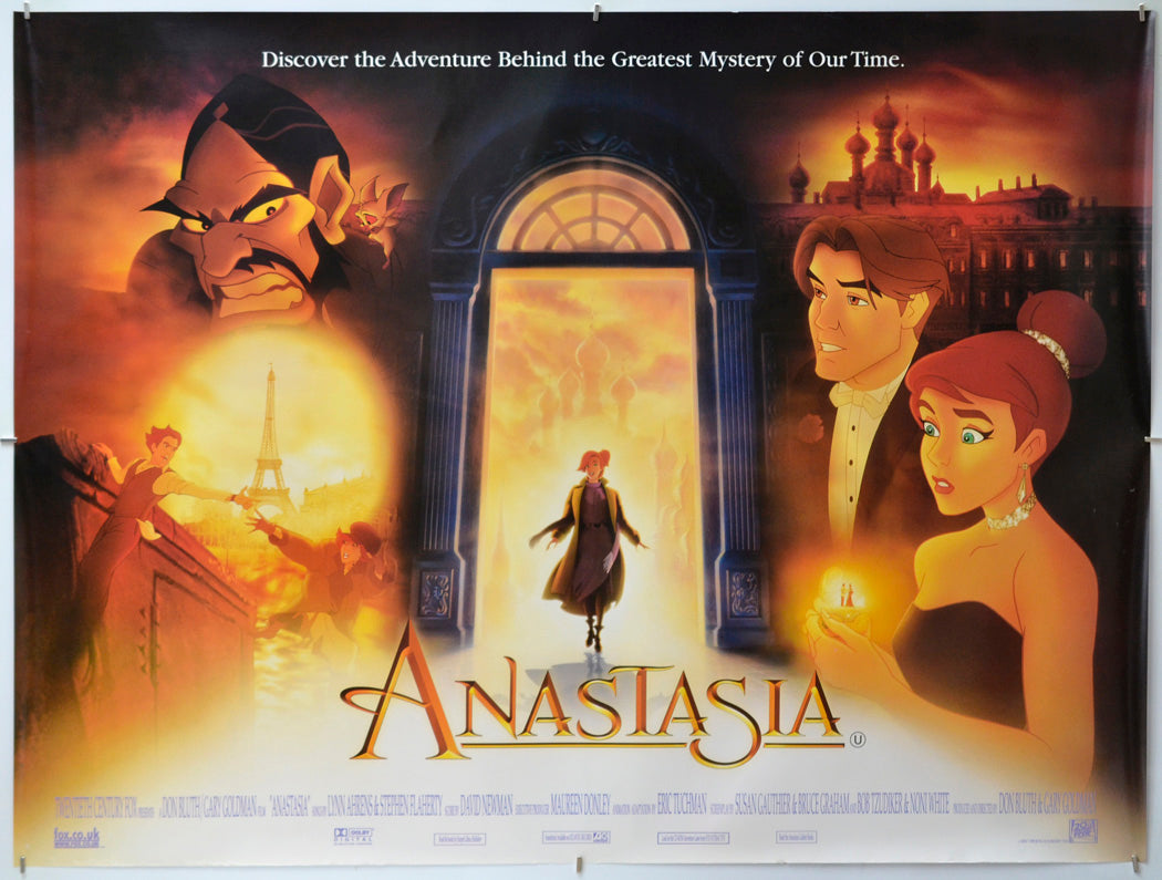 Anastasia - Original Quad Poster - Film Poster - Movie Poster