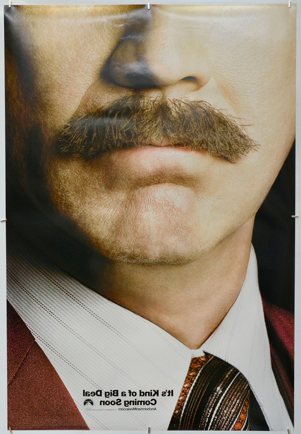 Anchorman 2 - The Legend Continues (Back) Cinema One Sheet Movie Poster 