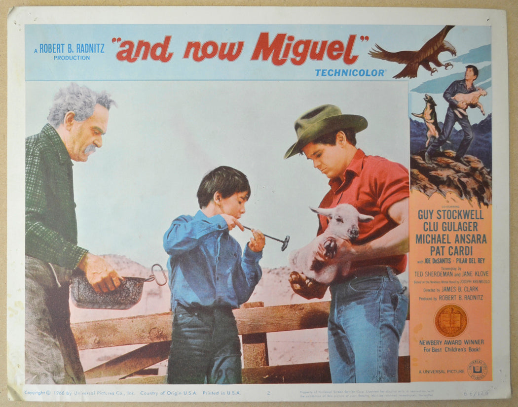 AND NOW MIGUEL (Card 2) Cinema Lobby Card Set 