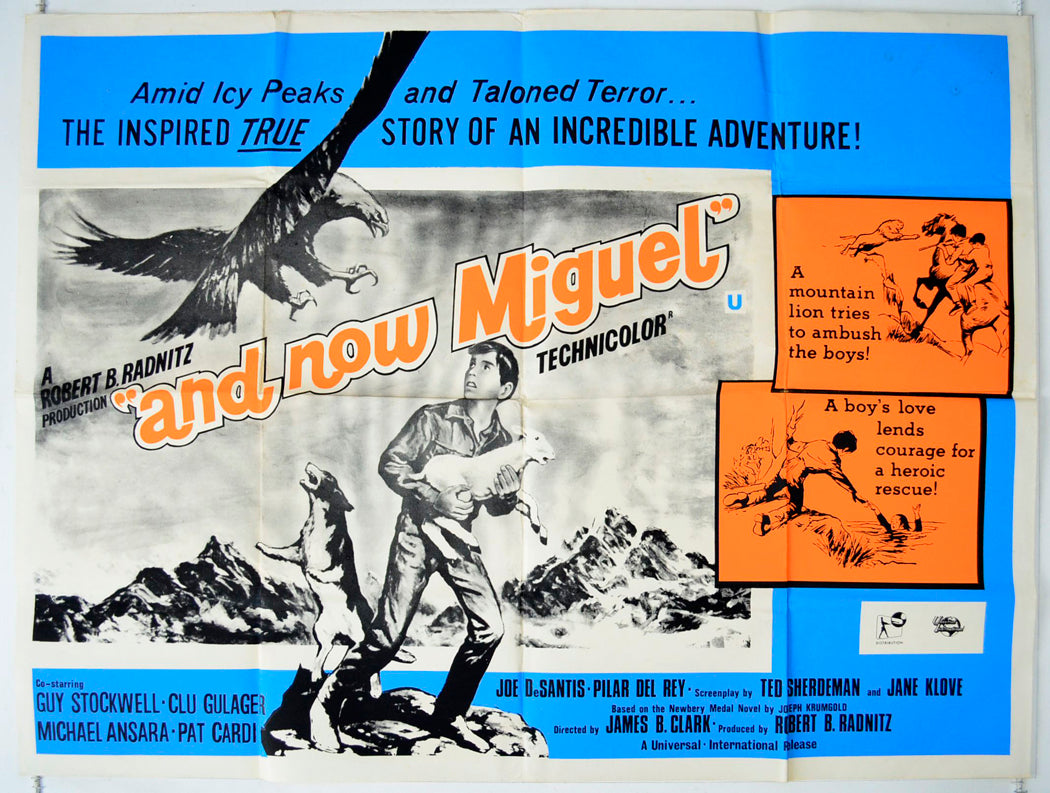 And Now Miguel    Original British Quad Poster - Movie Poster