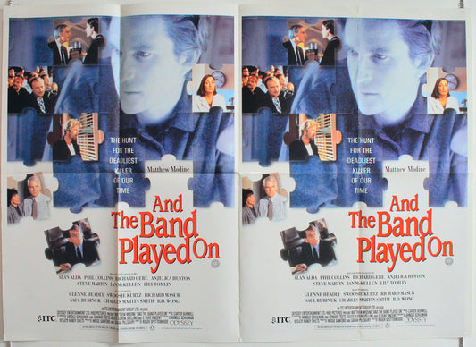 And The Band Played On  Original British Quad Poster - Film Poster - Movie Poster 