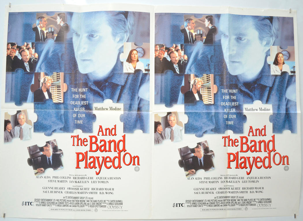 And The Band Played On Original Quad Poster - Film Poster - Movie Poster