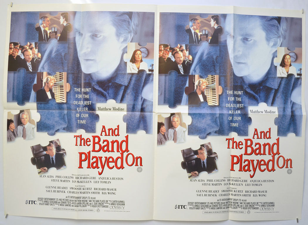 And The Band Played On  Original Quad Poster - Film Poster - Movie Poster