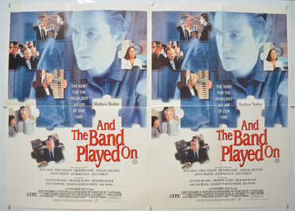 And The Band Played On Original Quad Poster - Film Poster - Movie Poster