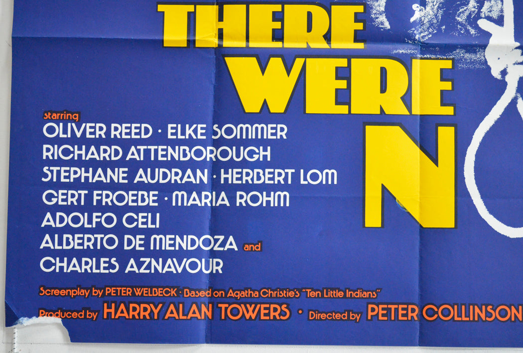 AND THEN THERE WERE NONE (Bottom Left) Cinema Quad Movie Poster 