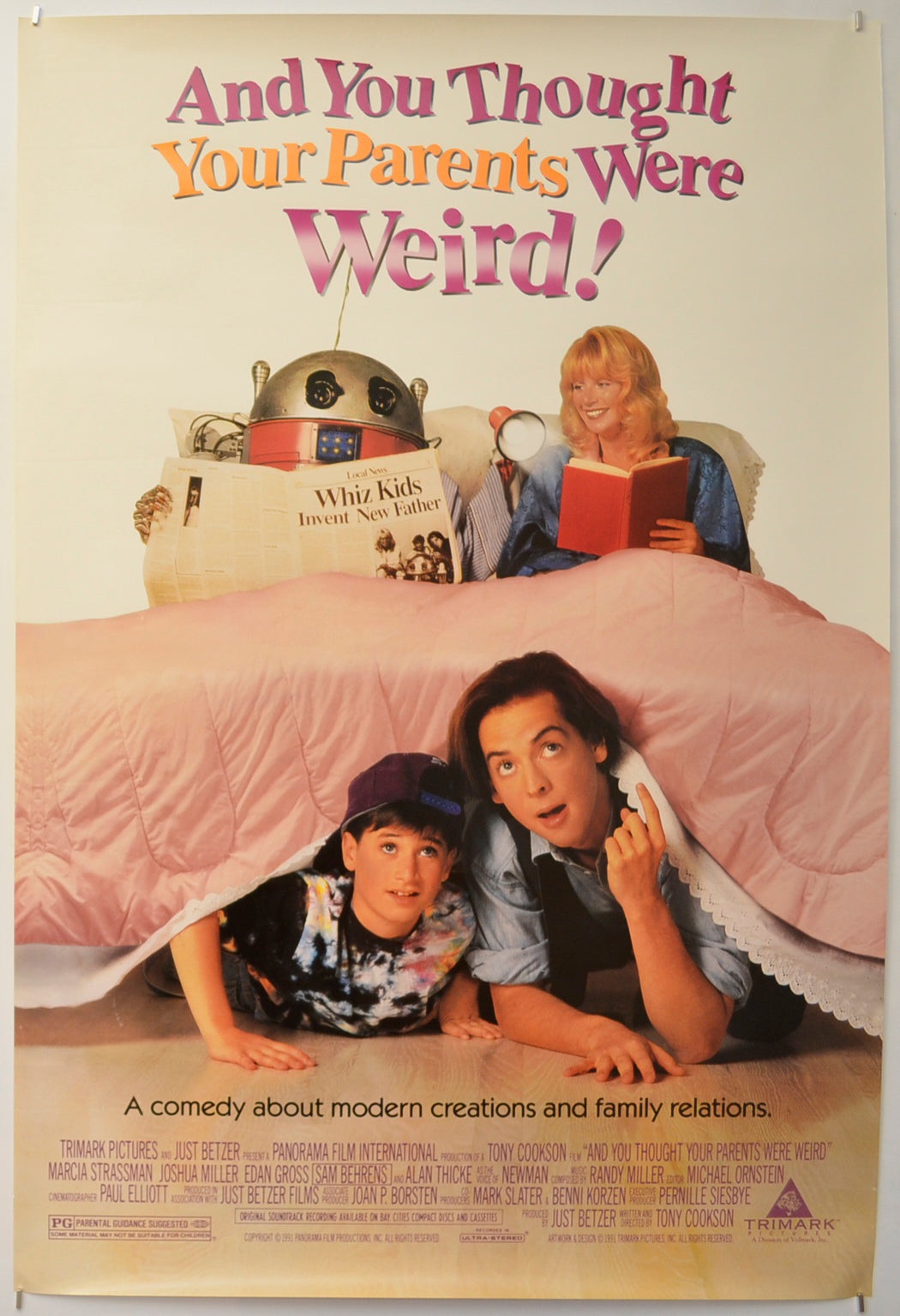 And You Thought Your Parents Were Weird Original One Sheet Poster - Film Poster - Movie Poster  