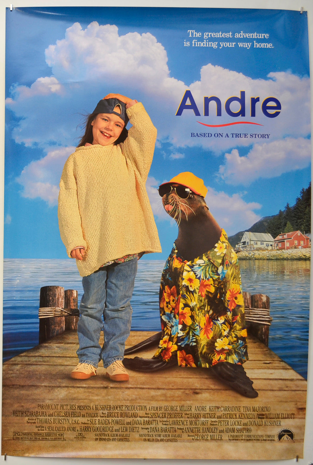 Andre Original One Sheet Poster - Film Poster - Movie Poster  