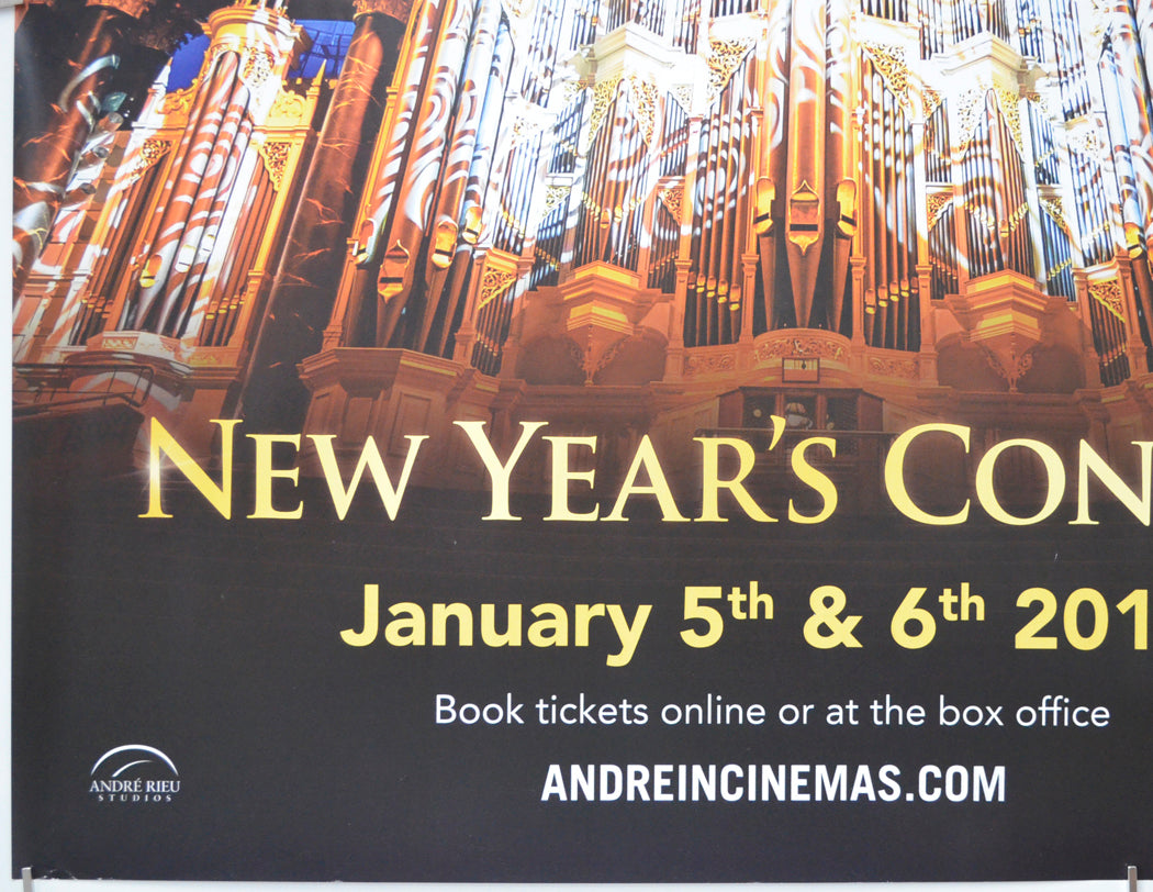 ANDRE RIEU: NEW YEAR’S CONCERT (Bottom Left) Cinema Quad Movie Poster 