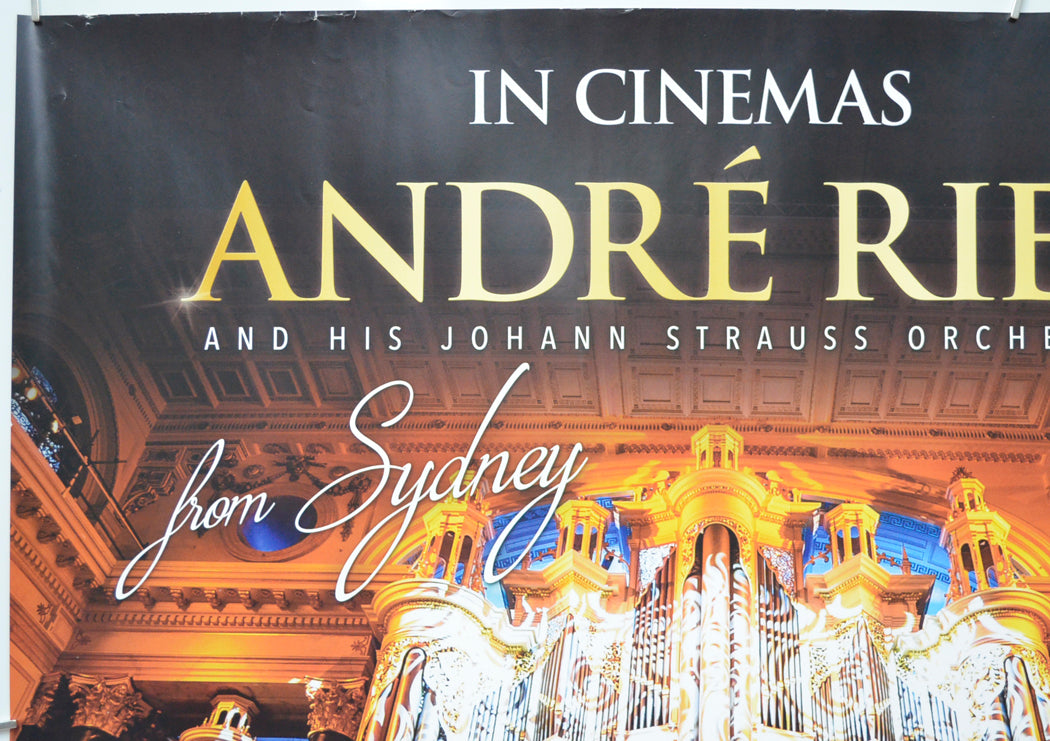 ANDRE RIEU: NEW YEAR’S CONCERT (Top Left) Cinema Quad Movie Poster 