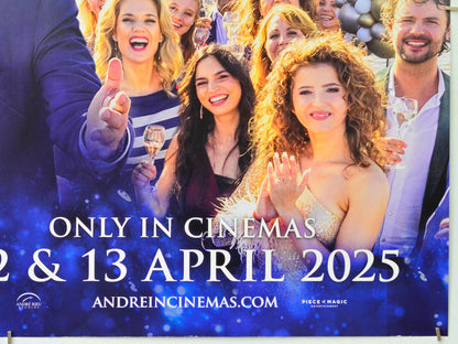 André Rieu: The Dream Continues - 75th Birthday Celebration (Bottom Right) Cinema Quad Movie Poster 