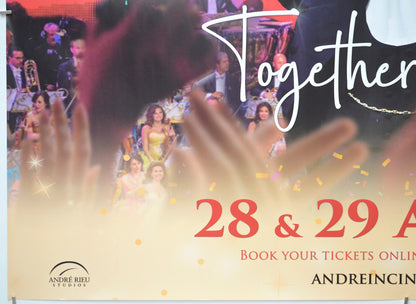 ANDRE RIEU: TOGETHER AGAIN (Bottom Left) Cinema Quad Movie Poster 