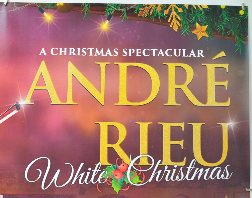 ANDRE RIEU WHITE CHRISTMAS (Top Right) Cinema Quad Movie Poster 