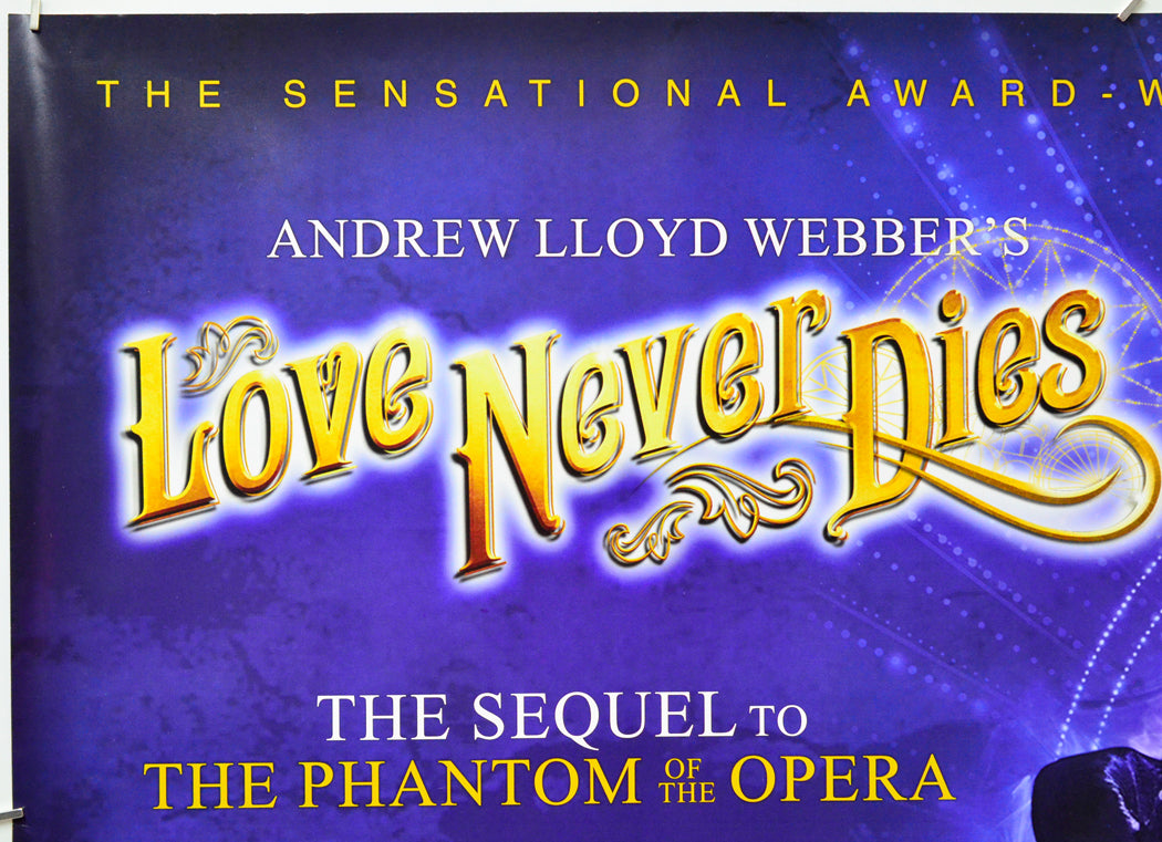 Andrew Lloyd Webber's Love Never Dies (Top Left) Cinema Quad Movie Poster 