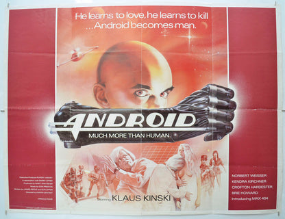 Android  Original Quad Poster - Film Poster - Movie Poster