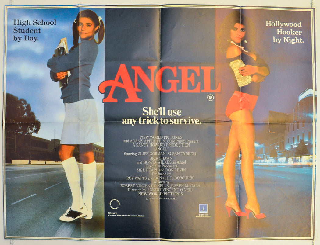 Angel Original Quad Poster - Film Poster - Movie Poster  