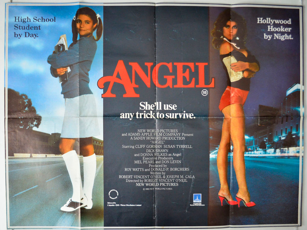 Angel Original British Quad Poster - Movie Poster