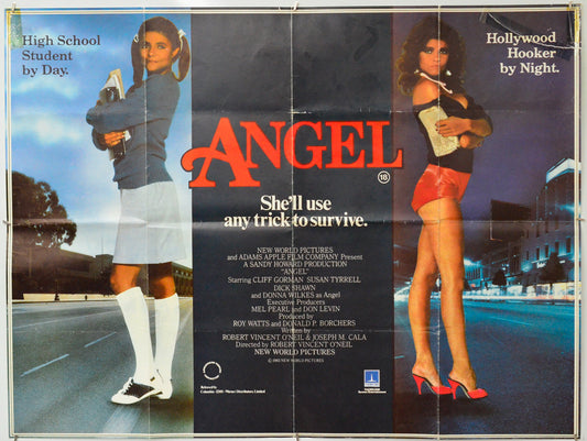Angel - Original Quad Poster - Film Poster - Movie Poster