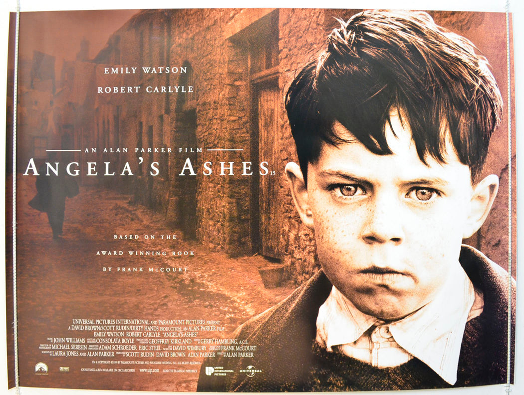 Angela's Ashes  Original British Quad Poster - Film Poster - Movie Poster