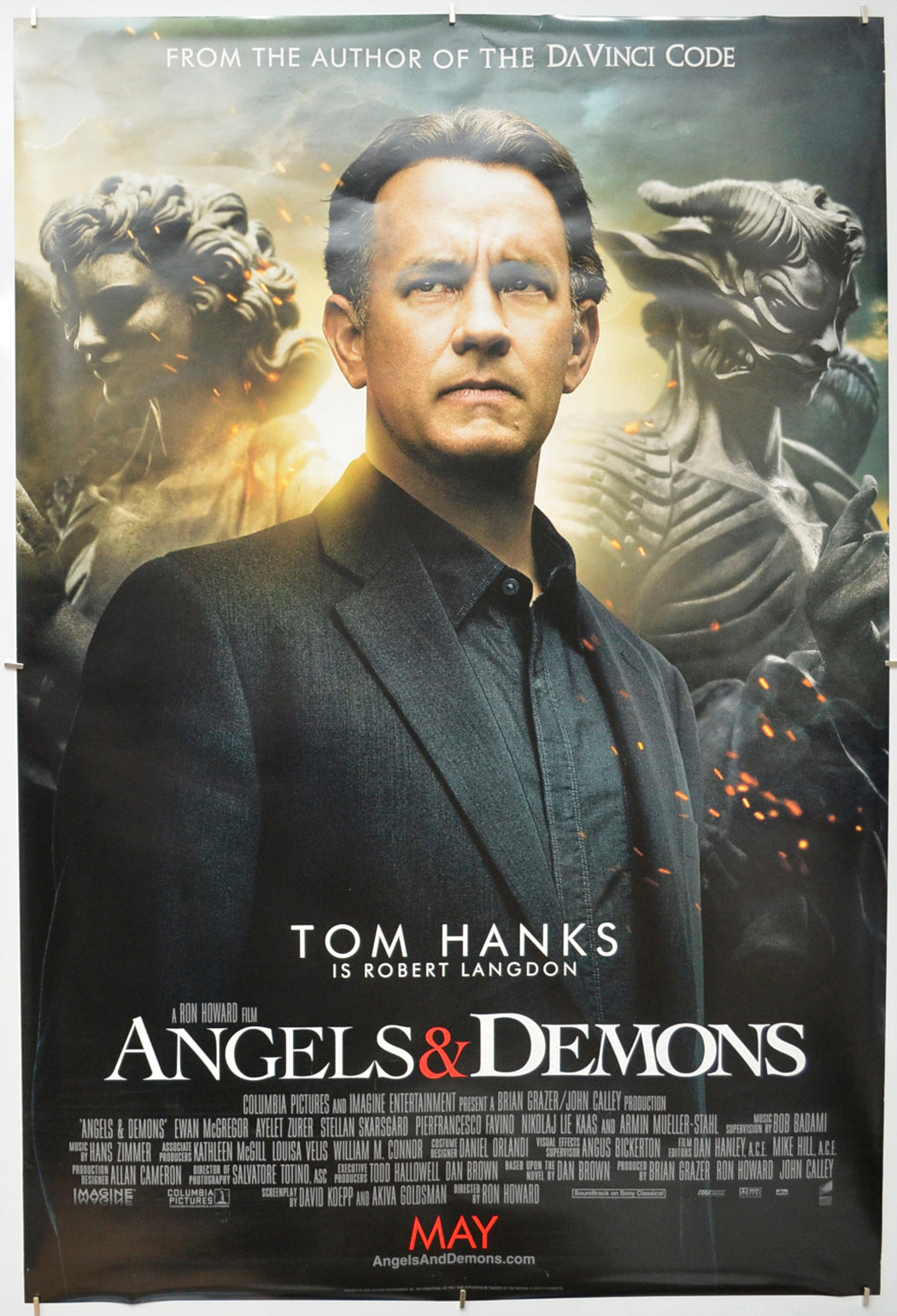 Angels And Demons Original One Sheet Poster - Film Poster - Movie Poster