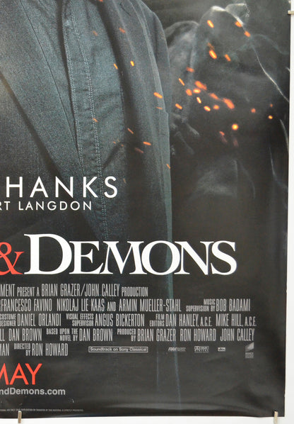 Angels And Demons (Bottom Right) Cinema One Sheet Movie Poster 