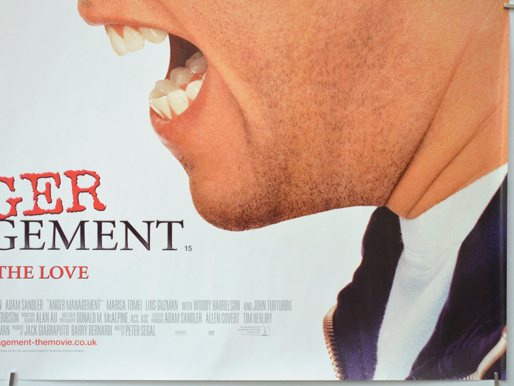 ANGER MANAGEMENT (Bottom Right) Cinema Quad Movie Poster 