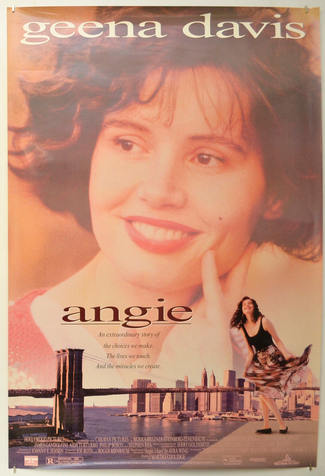 Angie Original One Sheet Poster - Film Poster - Movie Poster