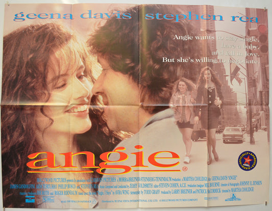 Angie Original Quad Poster - Film Poster - Movie Poster