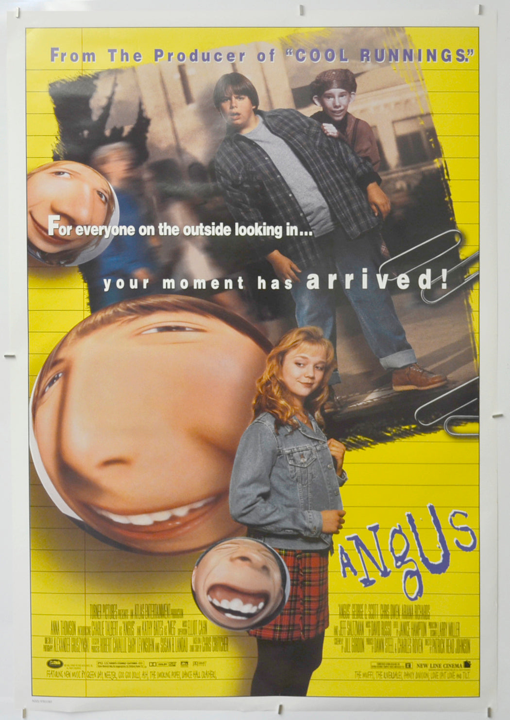 Angus Original One Sheet Poster - Film Poster - Movie Poster