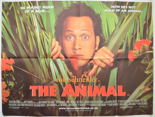 The Animal  Original British Quad Poster - Film Poster - Movie Poster 